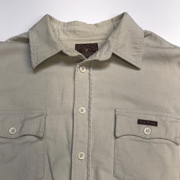 lucky brand corduroy shirt